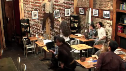 Telekinetic Coffee Shop Surprise