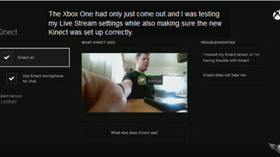 Unexplained Xbox One Kinect