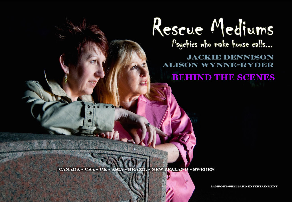 Rescue Mediums behind the scenes poster veryparanormal
